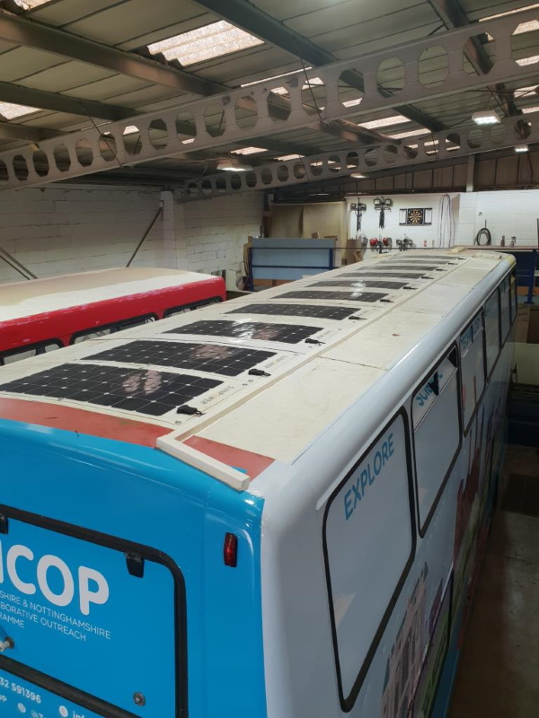 RSP14 Promotional Bus Solar Panels